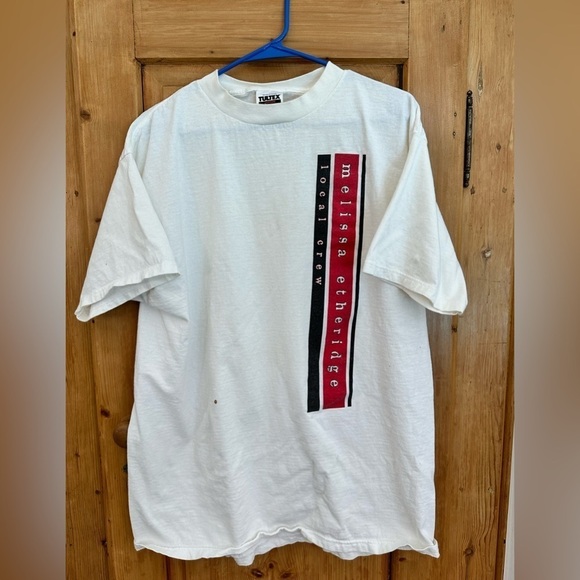 **RARE** Melissa Etheridge Concert Crew/Stagehand Tee from 1996 Men’s XL - Picture 1 of 16